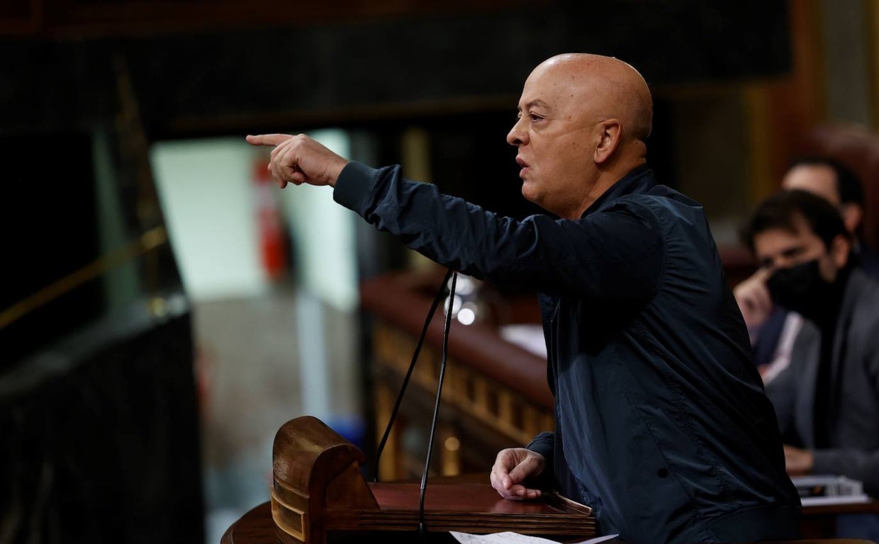 Odón Elorza en una intervención en el Congreso de los Diputados