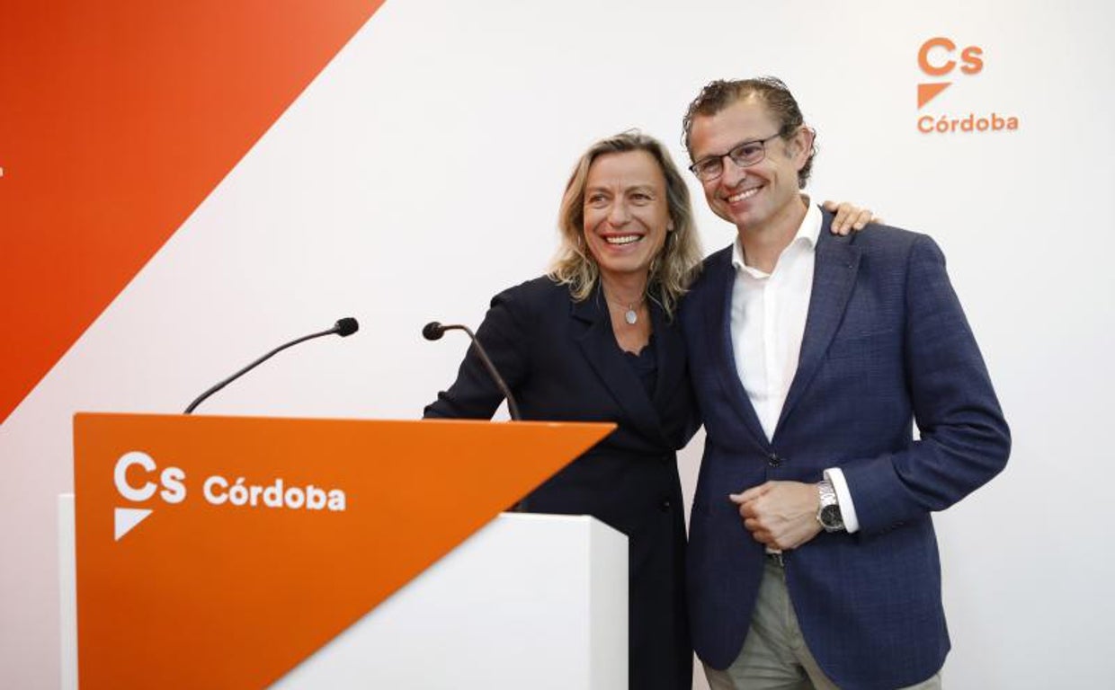 El ex concejal de Infraestructuras, David Dorado, en el Ayuntamiento de Córdoba