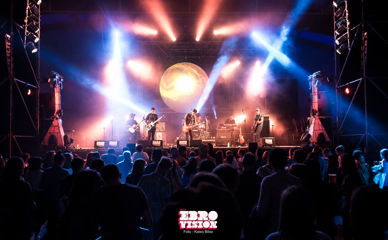 Concierto en una pasada edición de Ebrovisión