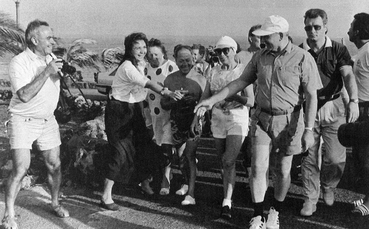 Mijaíl Gorbachov en Palo Alto, California