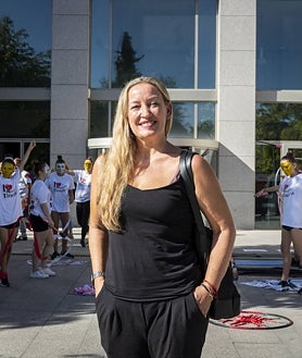 Imagen secundaria 2 - SOS desesperado por el sueño de ser gimnastas rítmicas: «Necesitamos un sitio en el que entrenar»