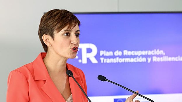 La portavoz del Gobierno y ministra de Política Territorial, Isabel Rodríguez