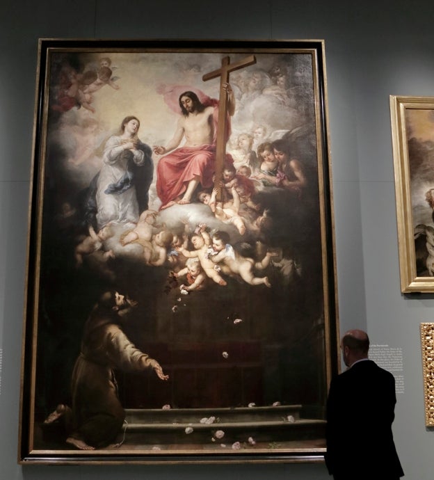 Obra de Murillo sobre la visión de San Francisco