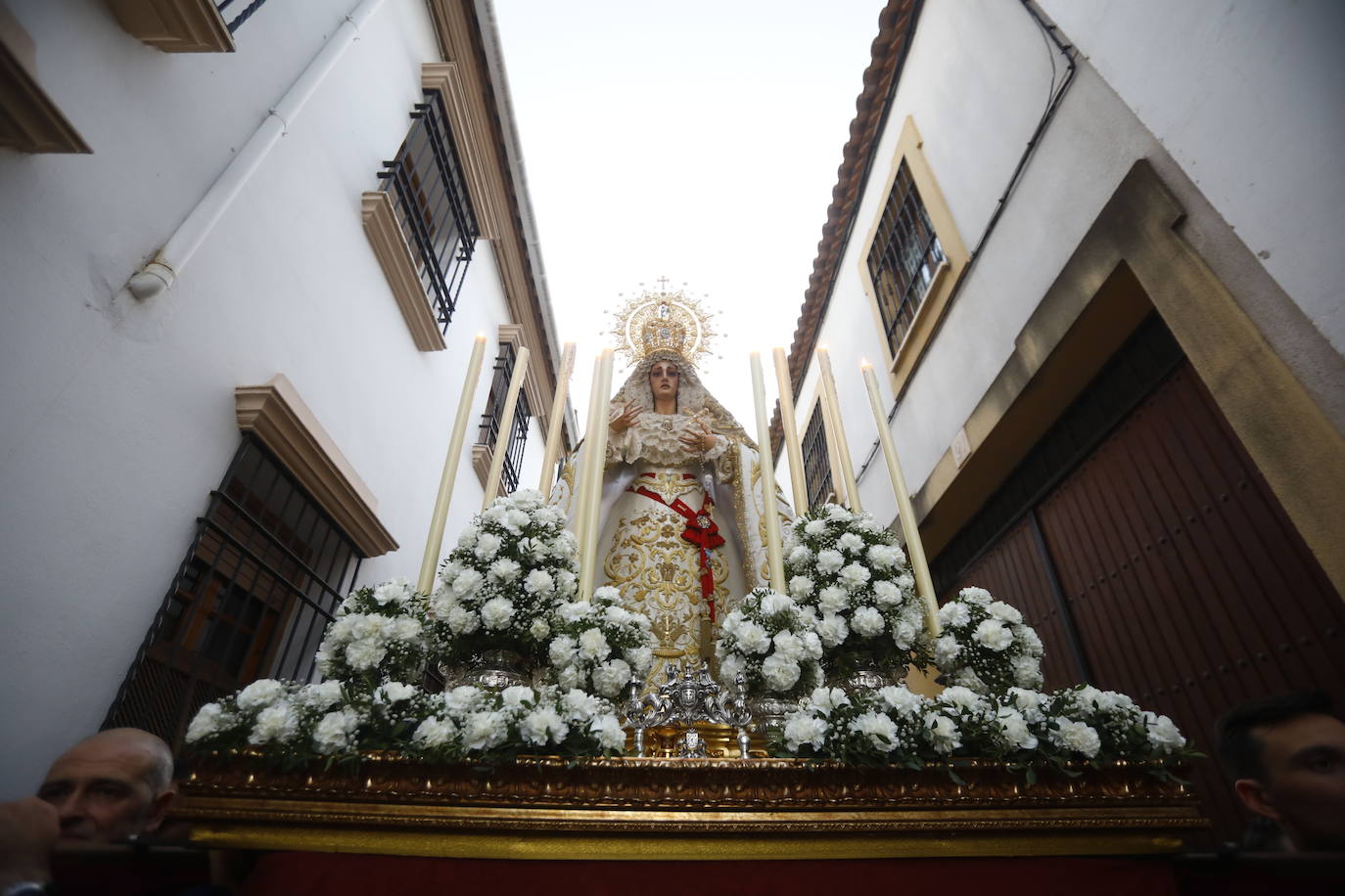 El regreso de la Virgen de la Merced de Córdoba, en imágenes