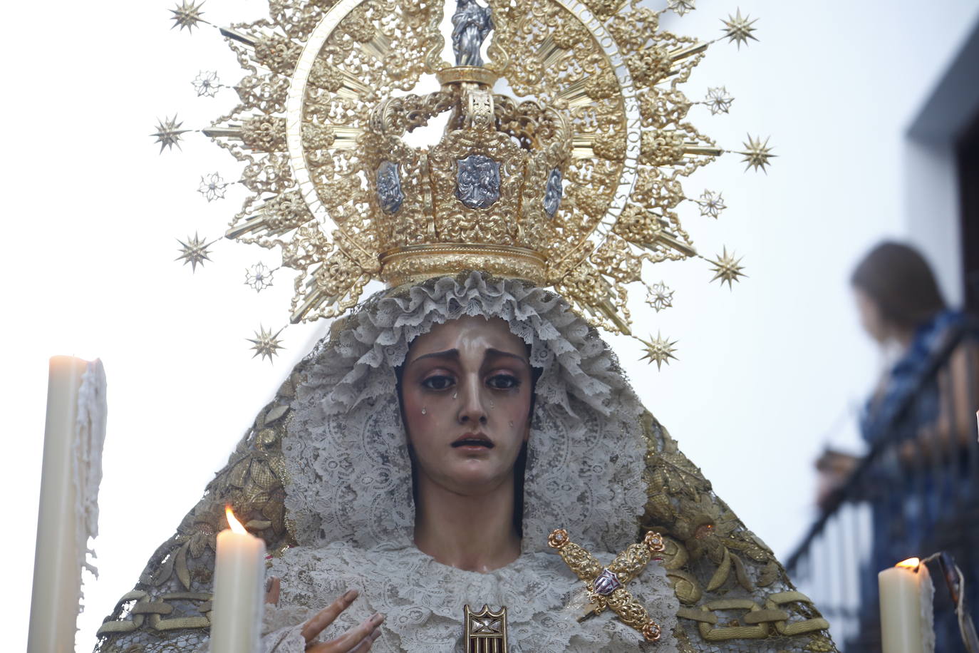 El regreso de la Virgen de la Merced de Córdoba, en imágenes