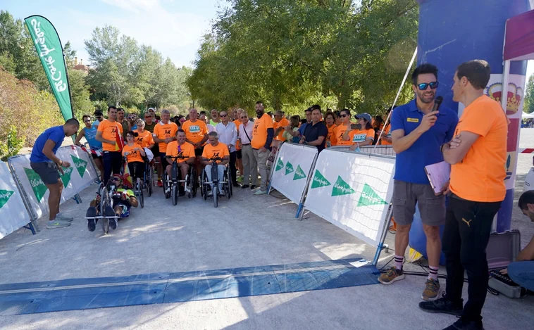La I Carrera de Aspaym Castilla y León por la Lesión Medular reúne a cerca de 400 participantes