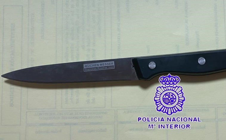 Ingresa en prisión por amenazar con un cuchillo a su hermano en Valladolid