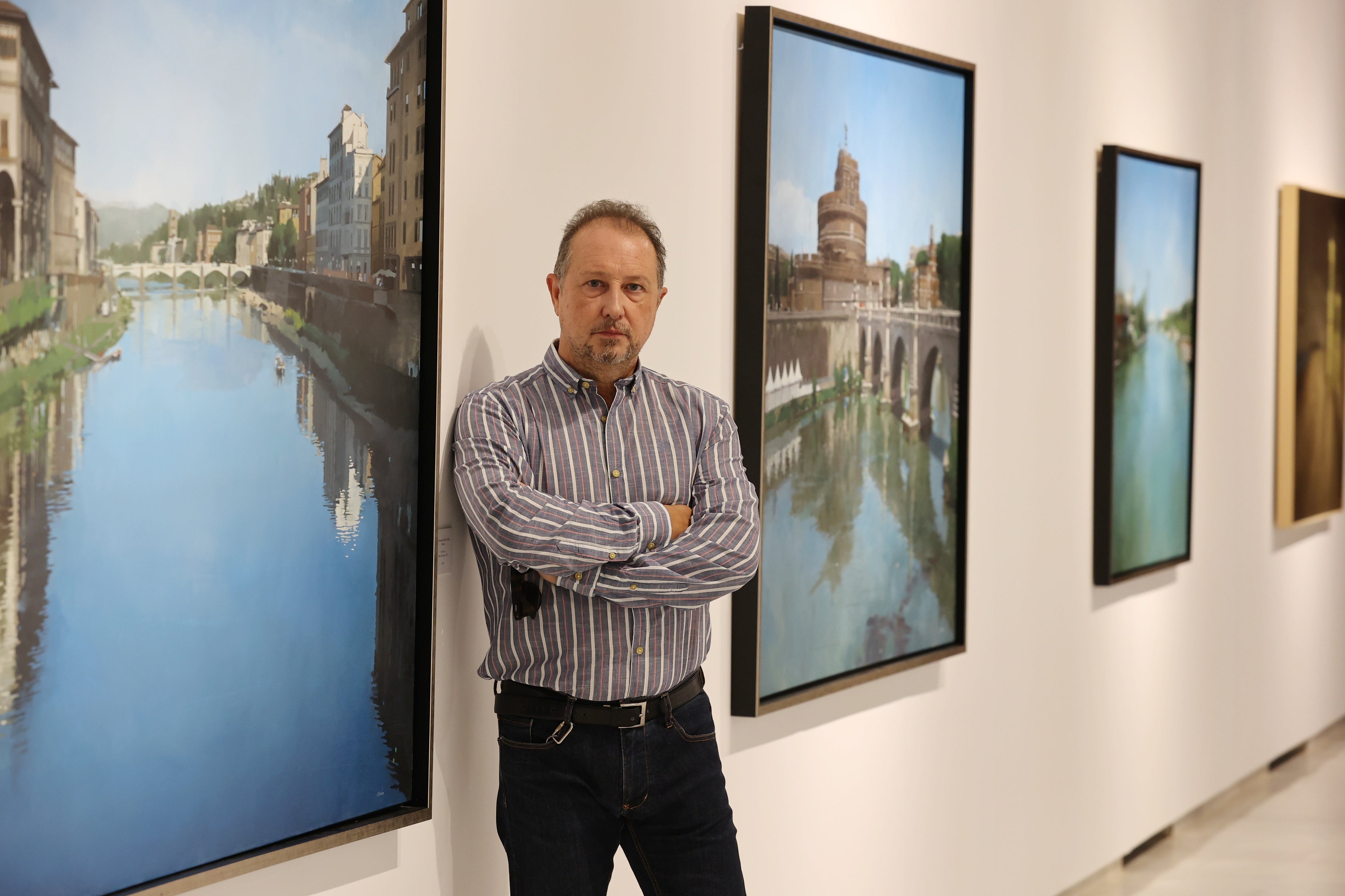 La exposición de pintura de Francisco Escalera en Córdoba, en imágenes