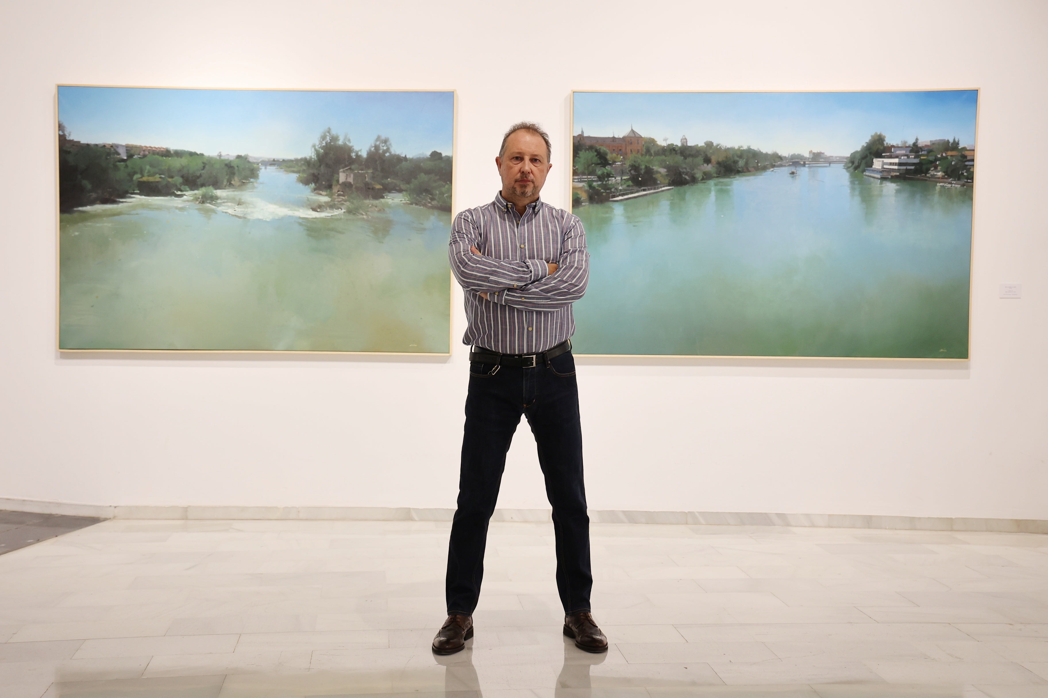 La exposición de pintura de Francisco Escalera en Córdoba, en imágenes