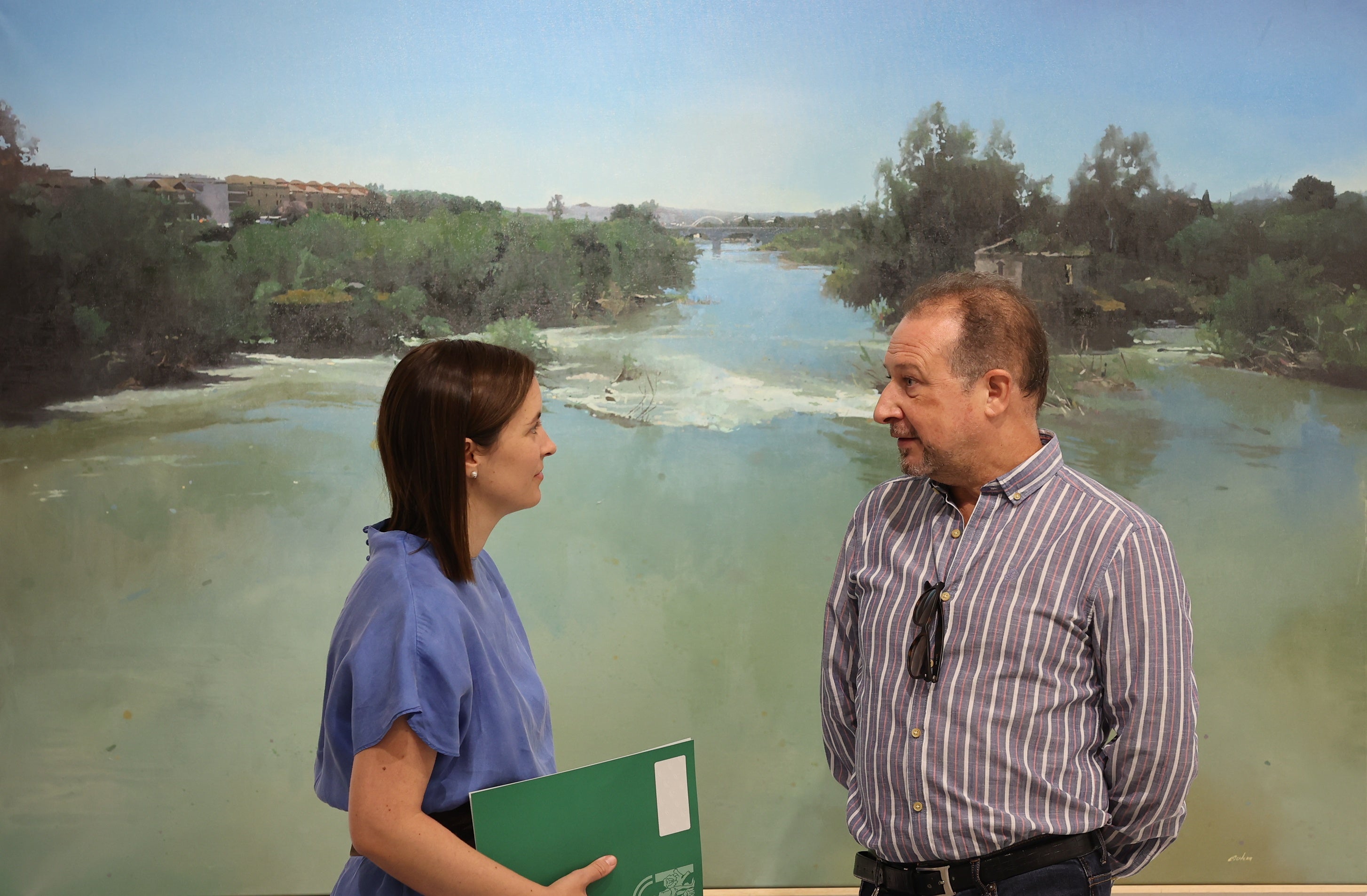 La exposición de pintura de Francisco Escalera en Córdoba, en imágenes