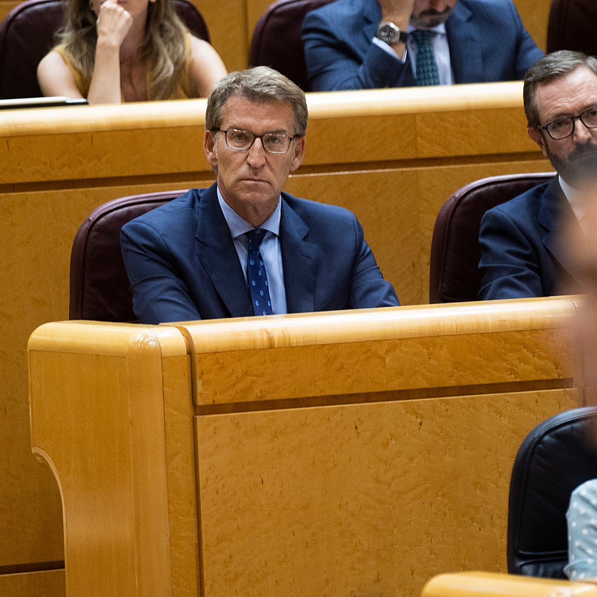 Sánchez se victimiza por los ataques de Feijóo y le afea su comparación con un dictador