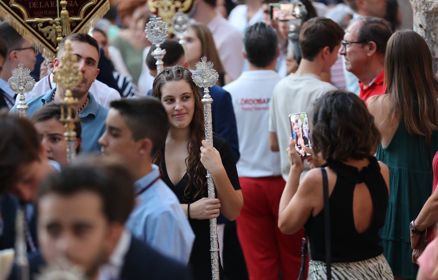El traslado de la Virgen de la Fuensanta de Córdoba, en imágenes