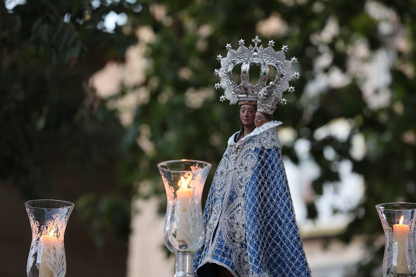 El traslado de la Virgen de la Fuensanta de Córdoba, en imágenes