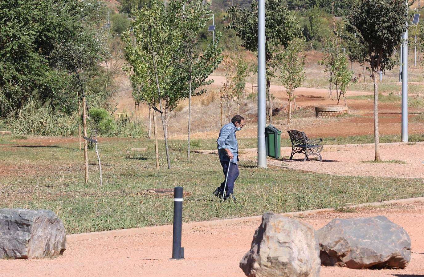 La evolución del nuevo parque de Levante de Córdoba, en imágenes