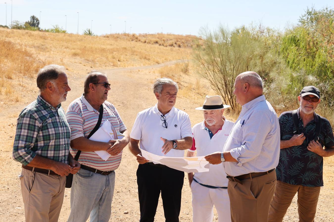 La evolución del nuevo parque de Levante de Córdoba, en imágenes