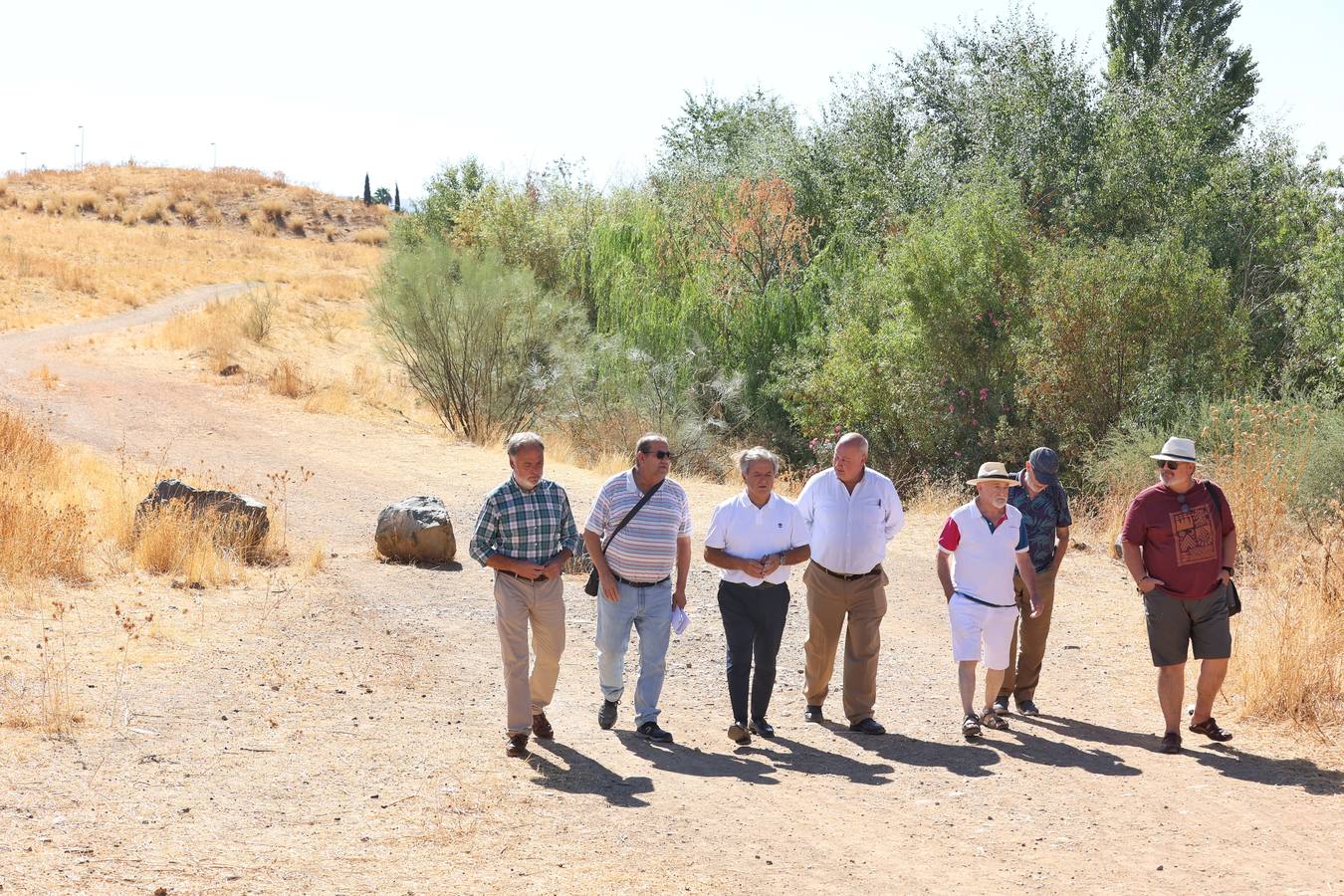 La evolución del nuevo parque de Levante de Córdoba, en imágenes