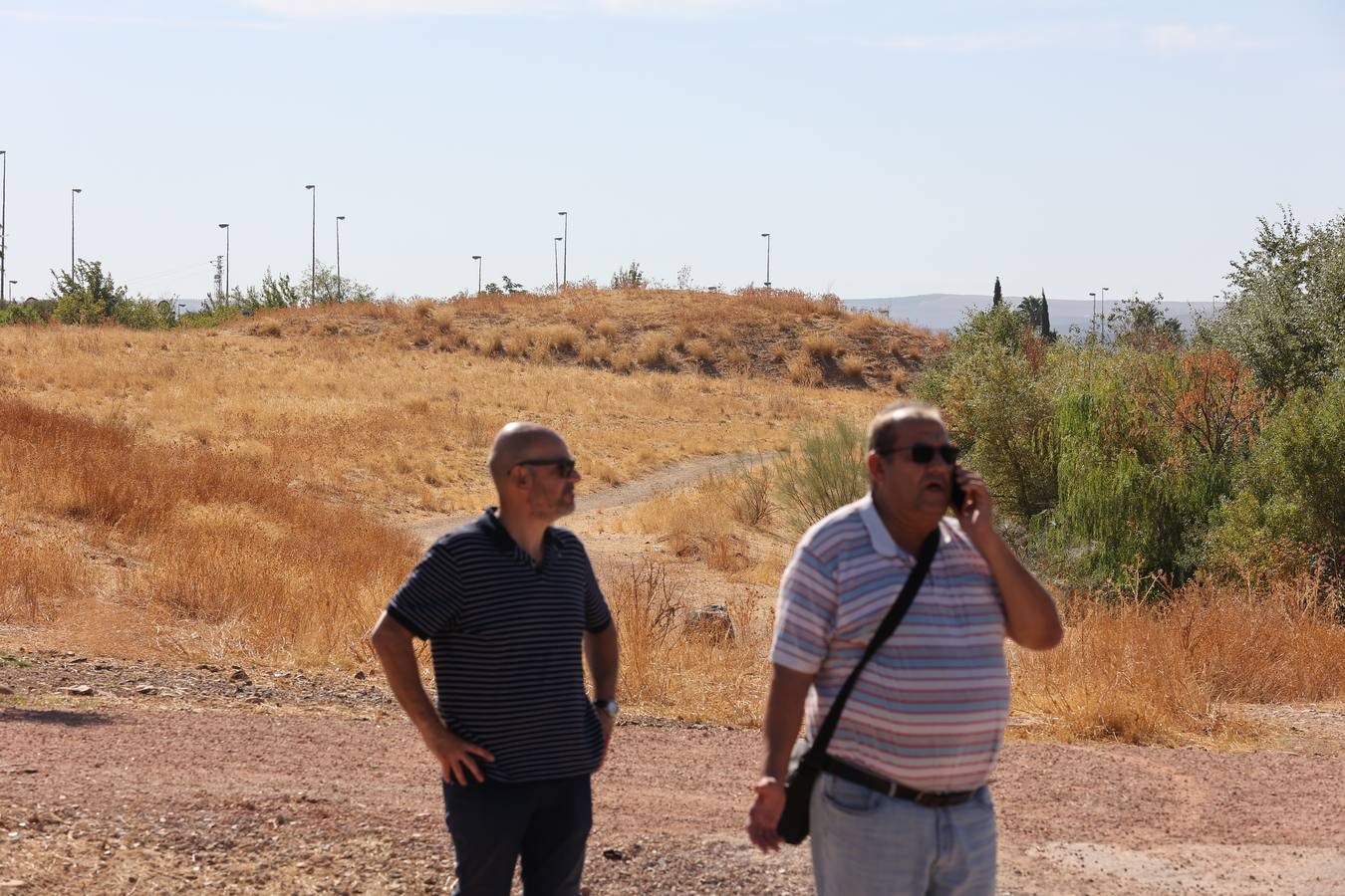 La evolución del nuevo parque de Levante de Córdoba, en imágenes