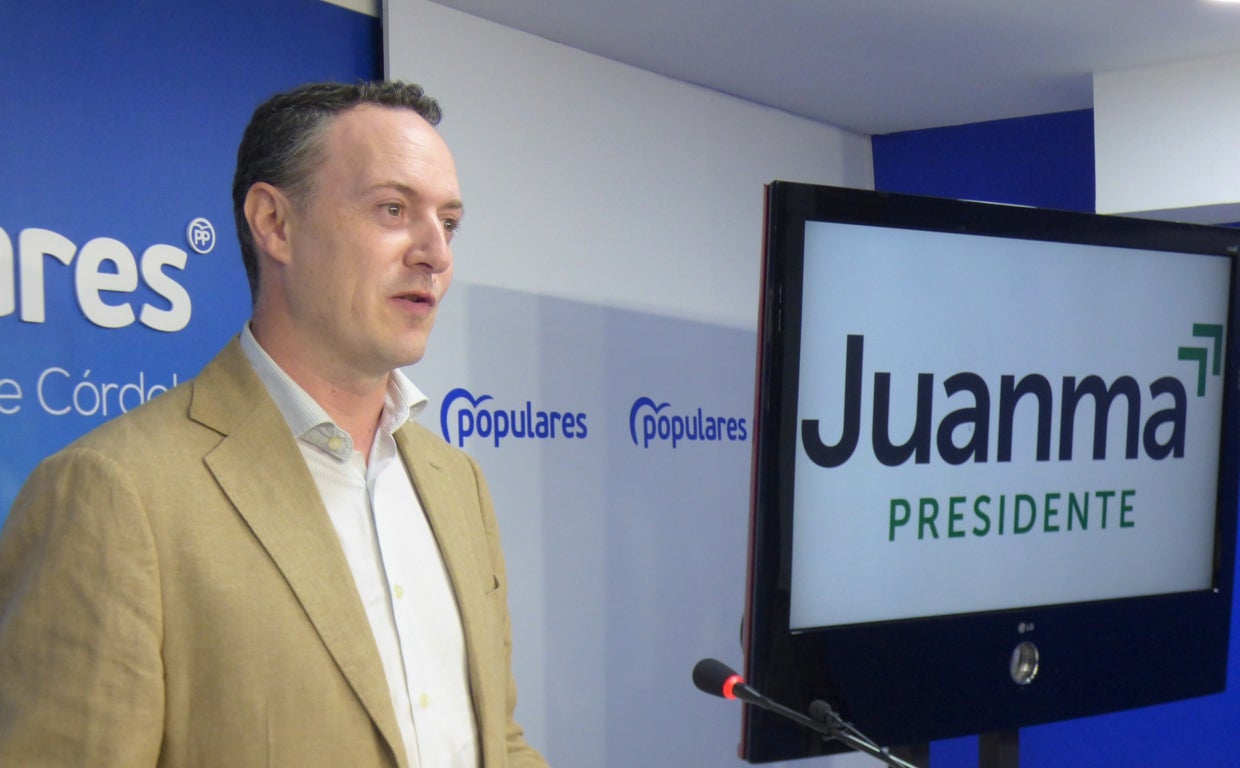 El delegado de Agricultura de la Junta en Córdoba, Juan Ramón Pérez