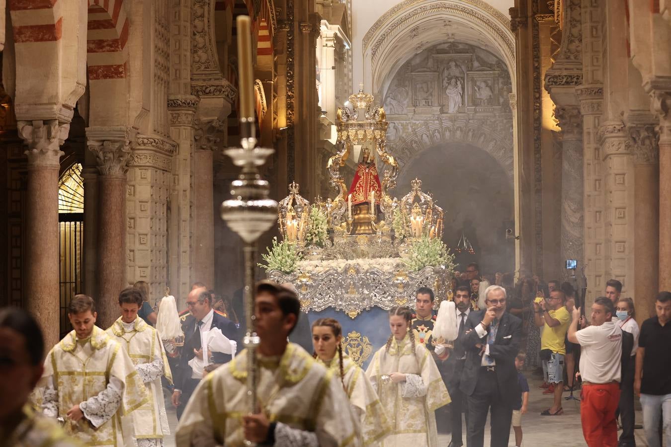 La procesión de la Fuensanta en Córdoba, en imágenes