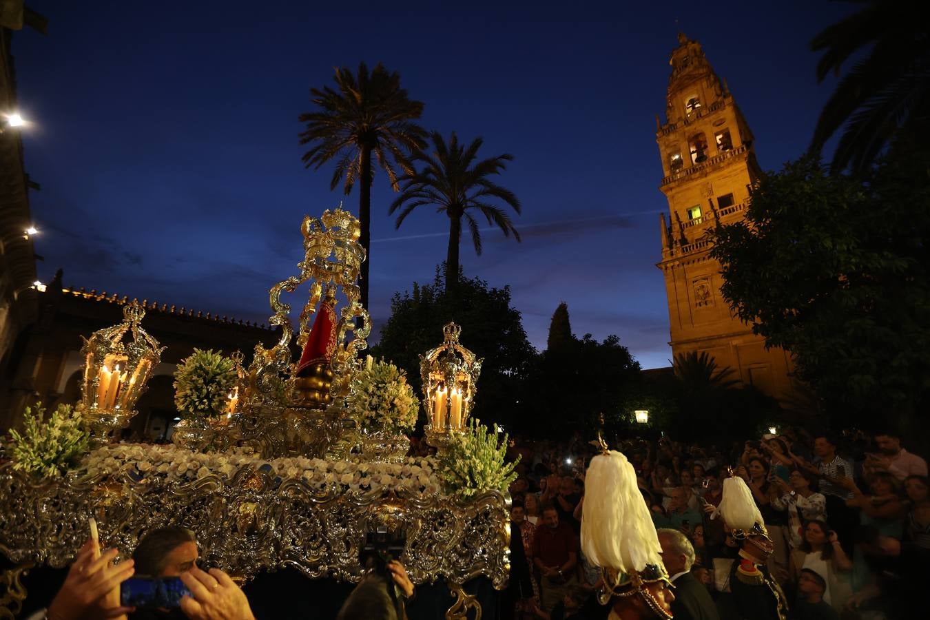 La procesión de la Fuensanta en Córdoba, en imágenes