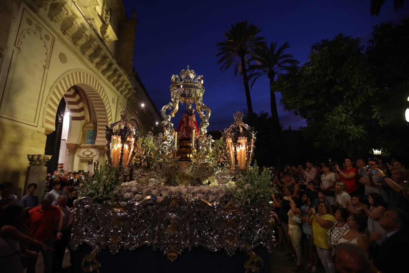 La procesión de la Fuensanta en Córdoba, en imágenes