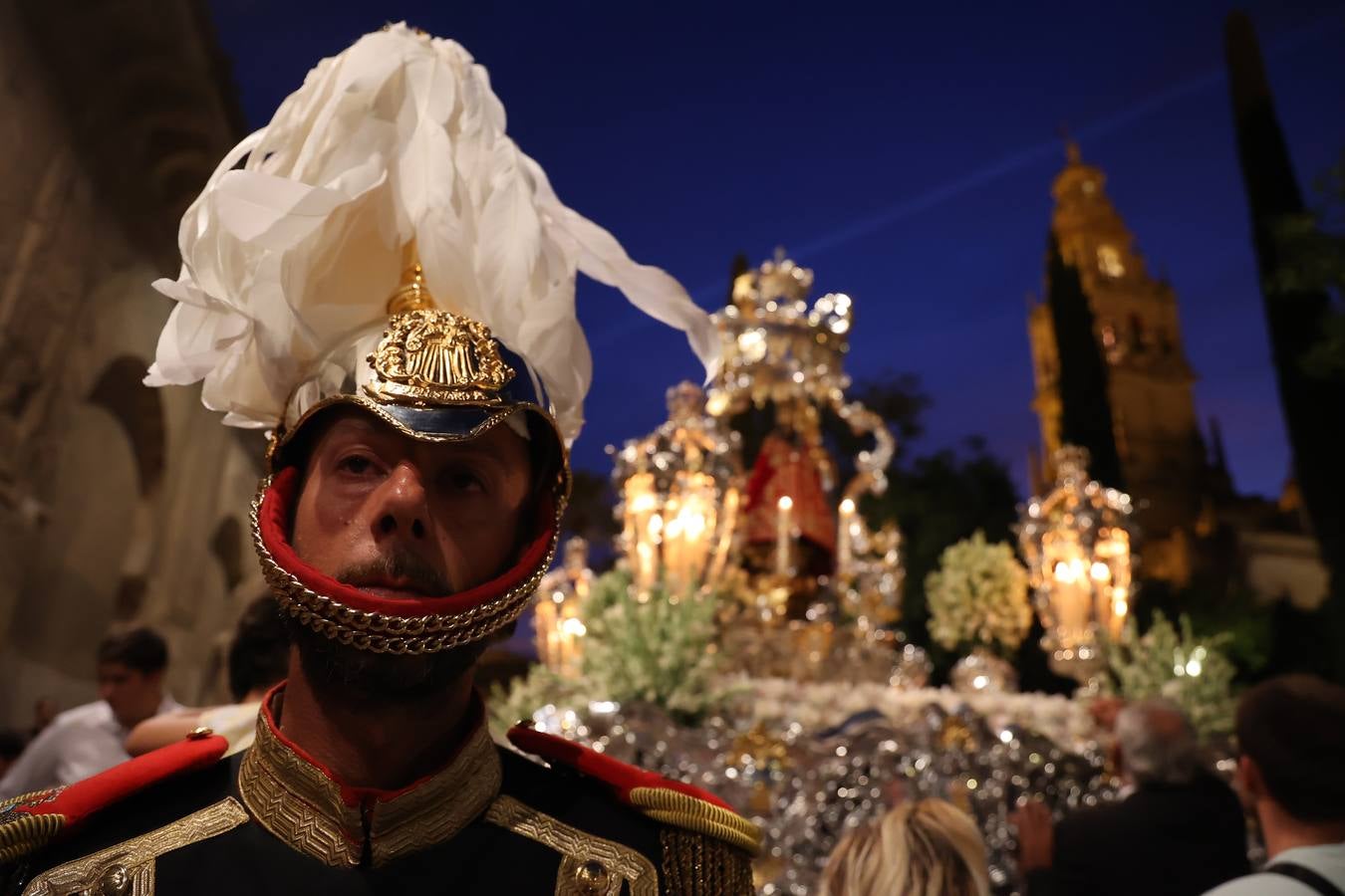 La procesión de la Fuensanta en Córdoba, en imágenes