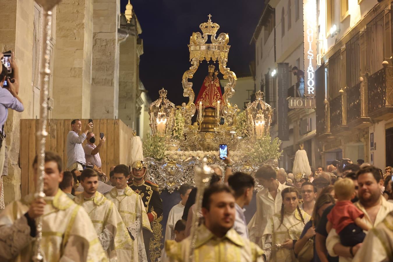 La procesión de la Fuensanta en Córdoba, en imágenes