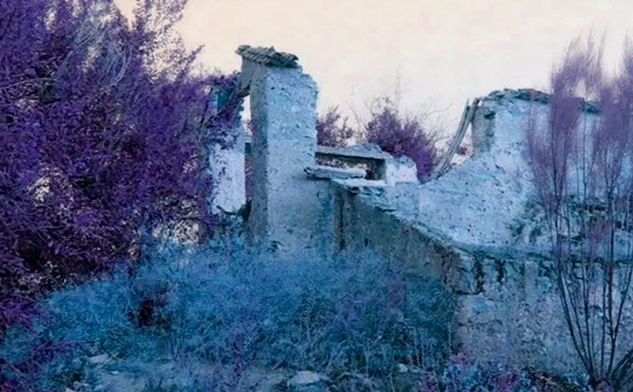 Recreación de un cortijo abandonado