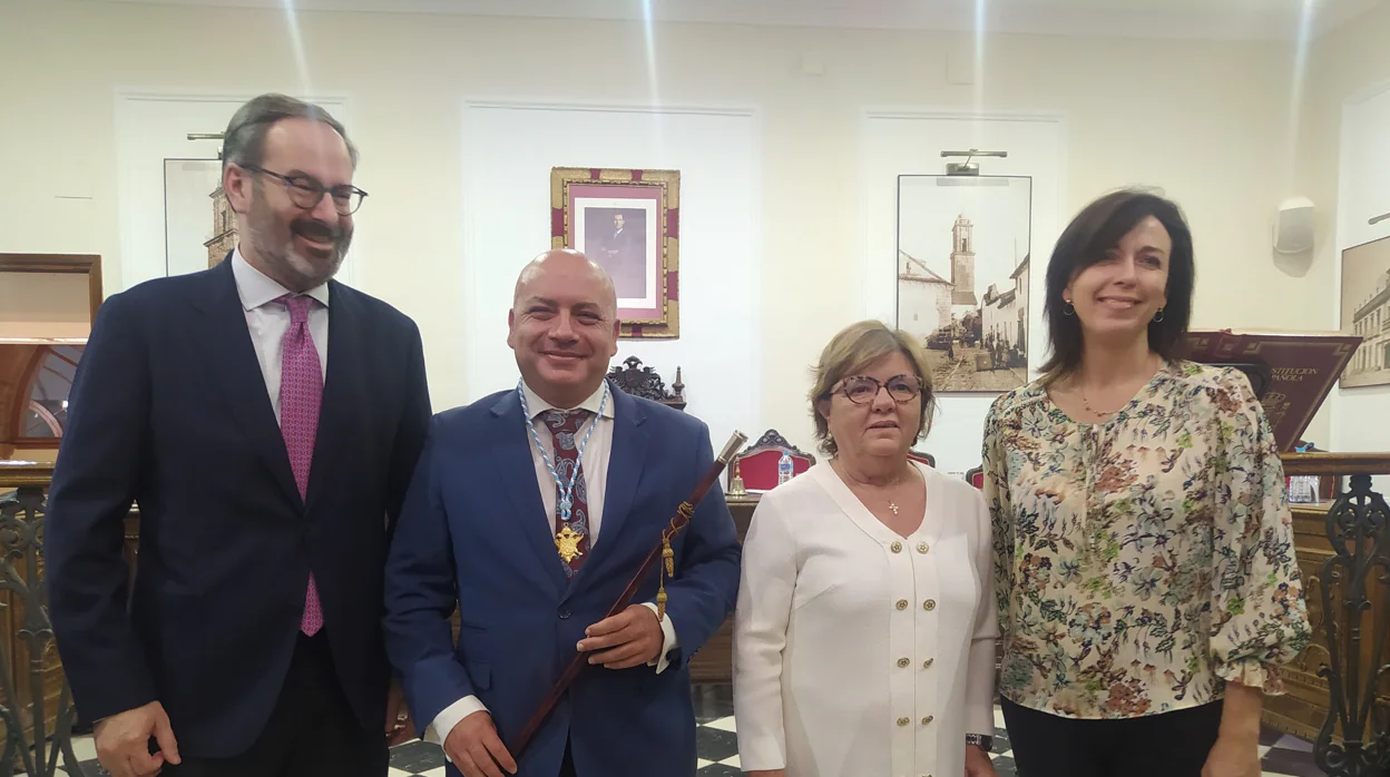 Gabriel Duque, nuevo alcalde de Villanueva de Córdoba: «Espero estar a la altura»