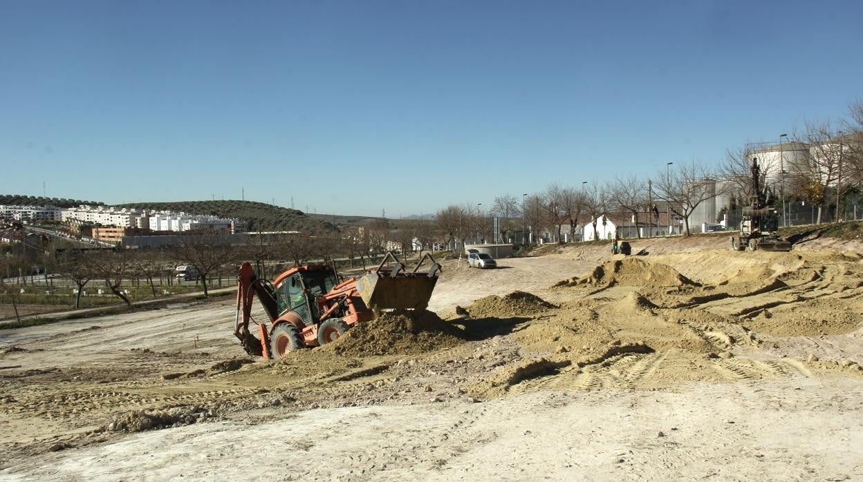 Las obras del parque Europa de Lucena se ampliarán hasta noviembre