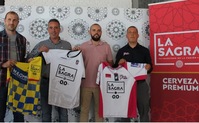Cerveza La Sagra, patrocinador oficial del CD Illescas, CD Yuncos y Quijote Rugby Club