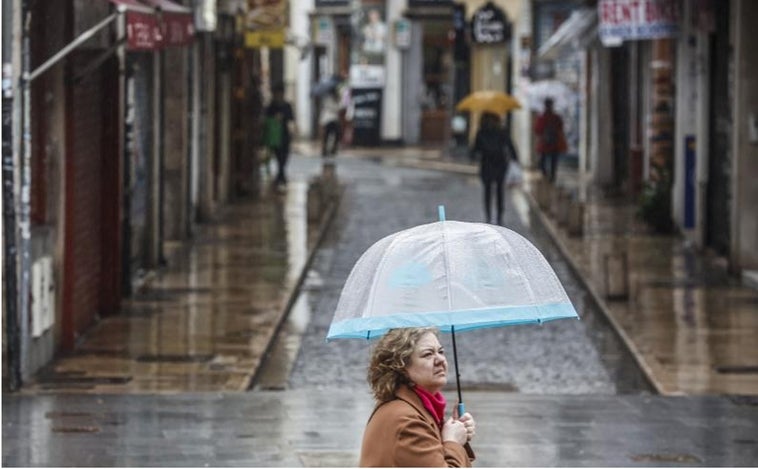 El tiempo en Valencia para el lunes: riesgo amarillo de lluvias y tormentas después del calor