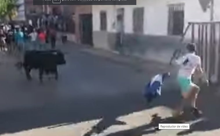 Gran susto en Mocejón al escaparse un toro del encierro por las calles