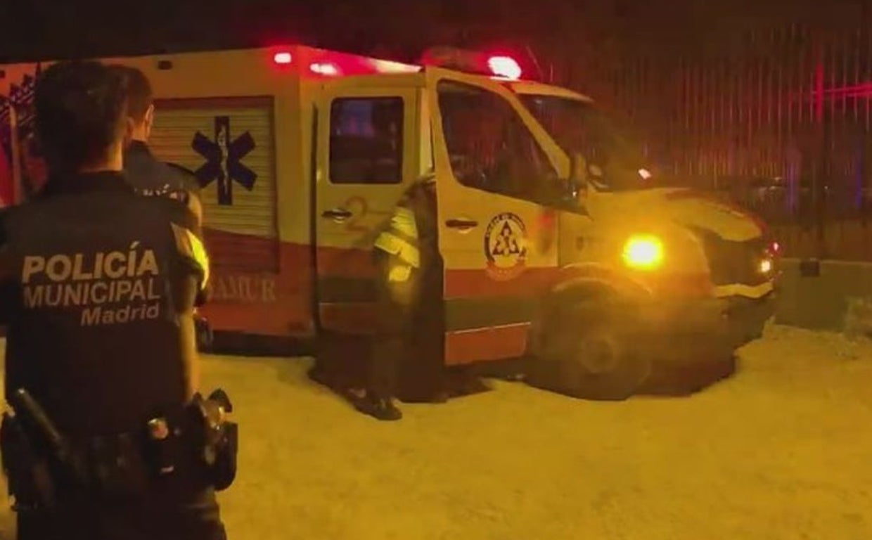 Intervención en otro suceso de bandas latinas en el parque Arriaga, en 2020