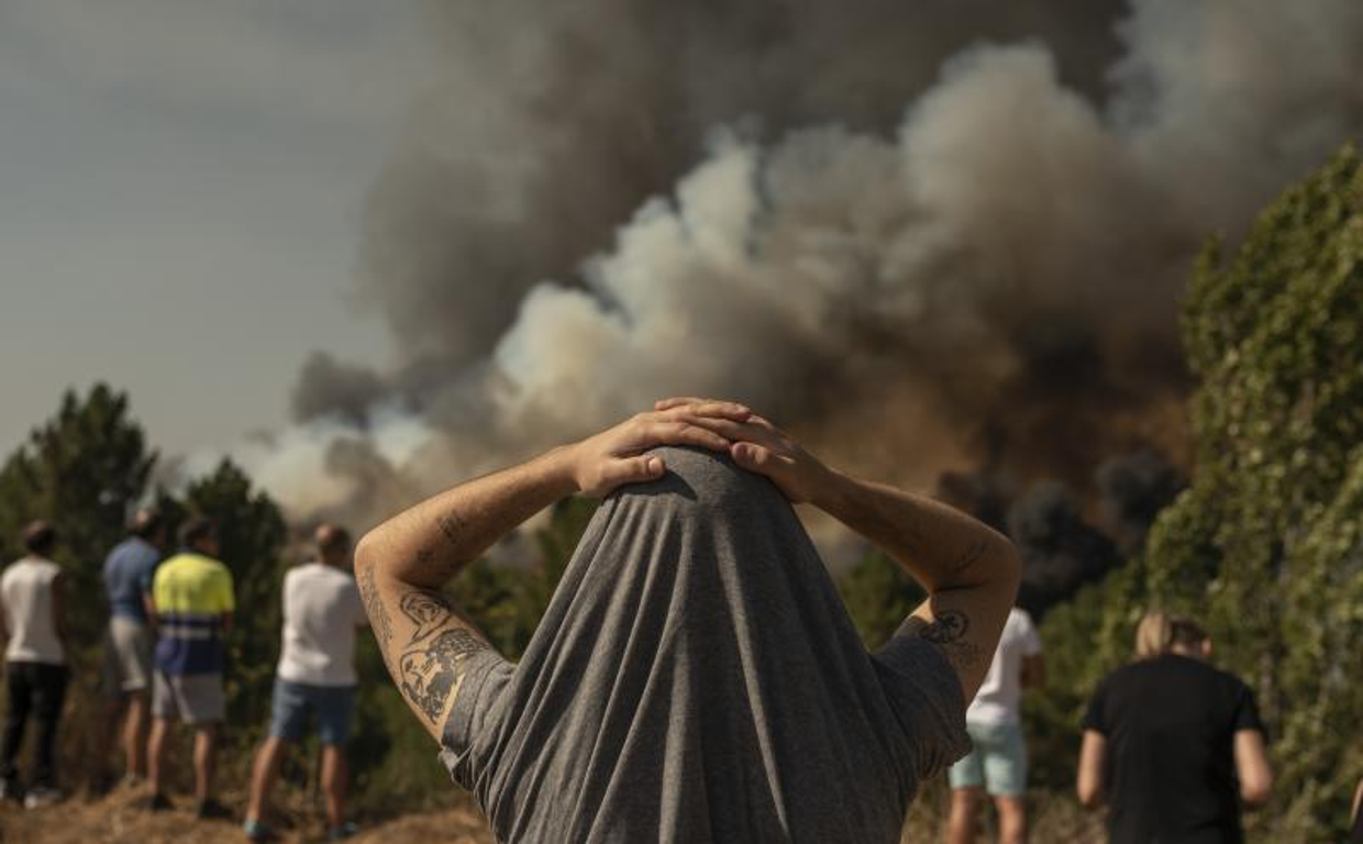 Incendio en Verín, el 3 de agosto