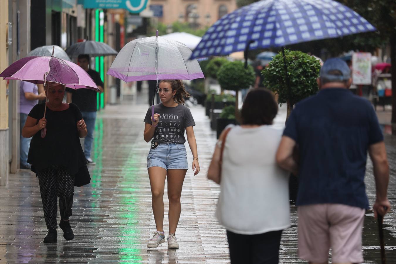 La ansiada lluvia vuelve a Córdoba, en imágenes