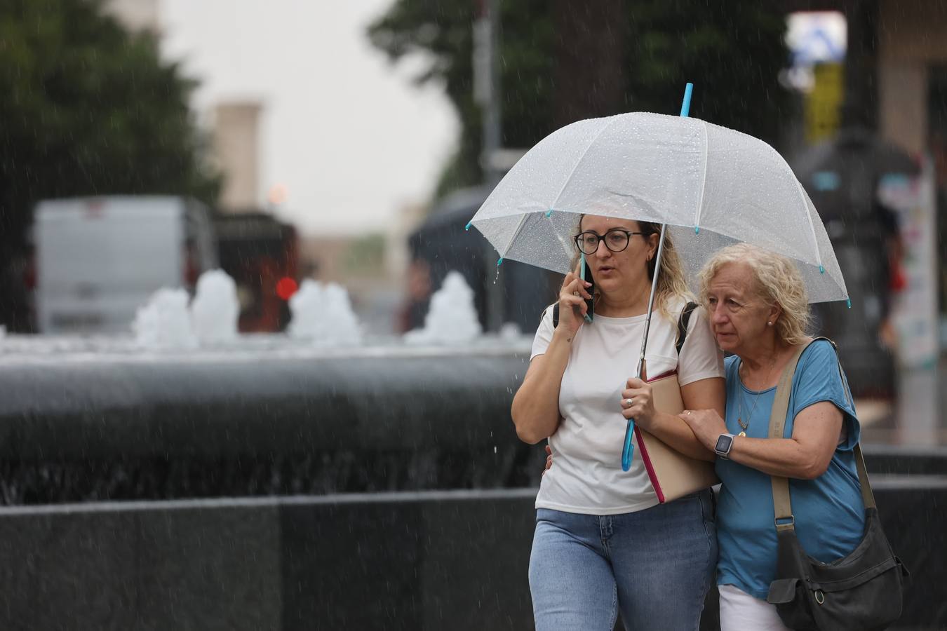 La ansiada lluvia vuelve a Córdoba, en imágenes