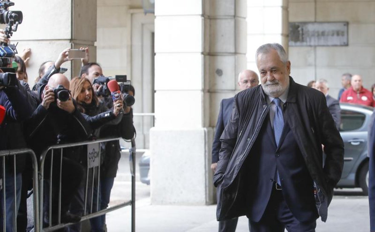 El expresidente de la Junta de la Andalucía José Antonio Griñán