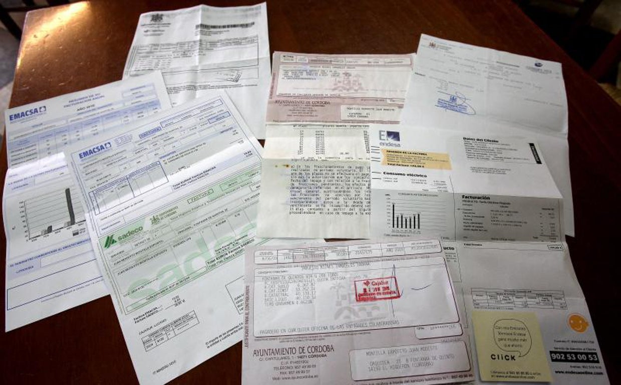 Facturas del Ayuntamiento de Córdoba