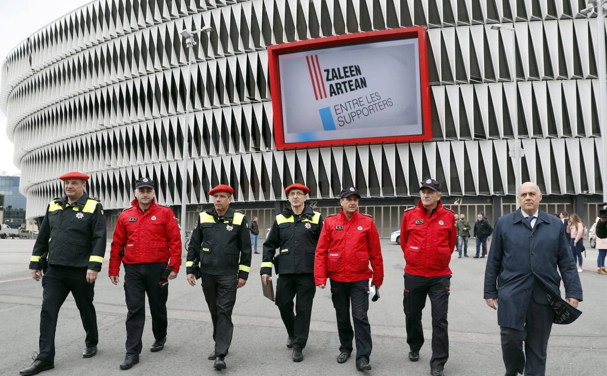 Policía Municipal y Ertzaintza presentan un dispositivo conjunto en Bilbao