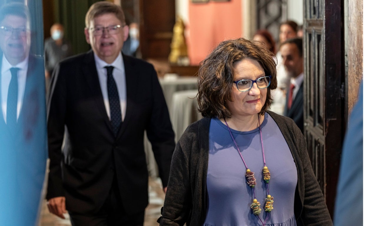 Imagen de archivo de Ximo Puig y Mónica Oltra