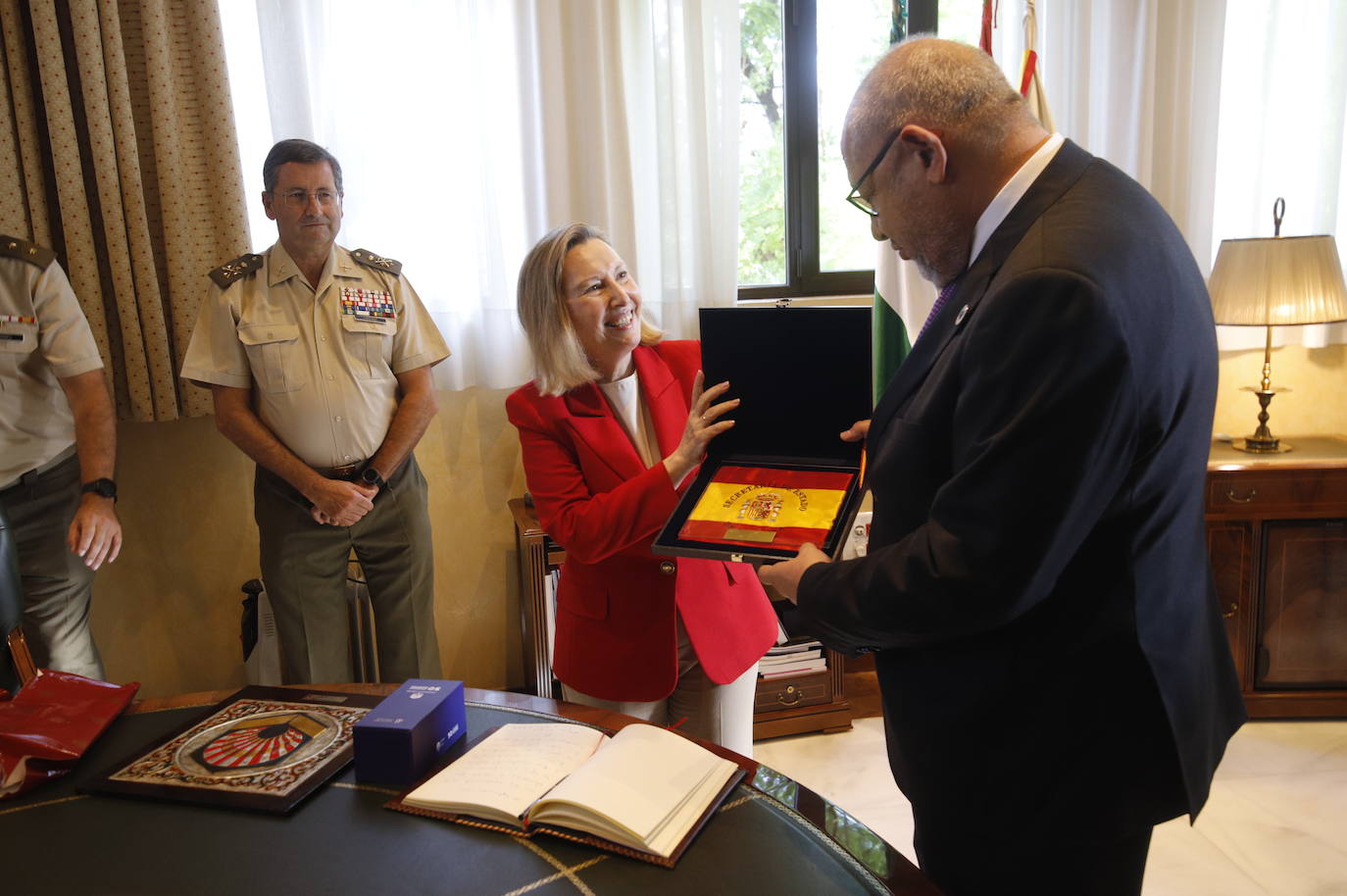 El taller sobre la Base Logística de Córdoba, en imágenes