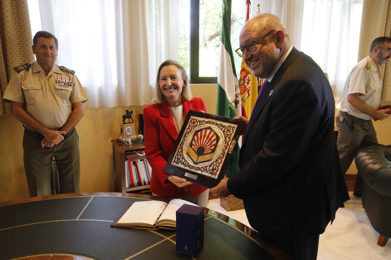 El taller sobre la Base Logística de Córdoba, en imágenes