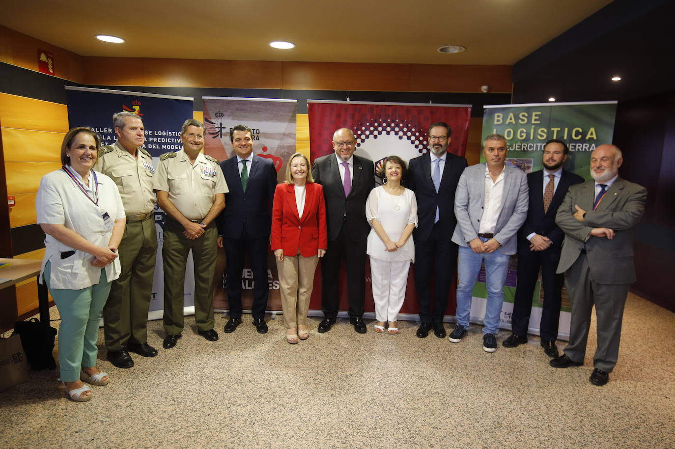 El taller sobre la Base Logística de Córdoba, en imágenes