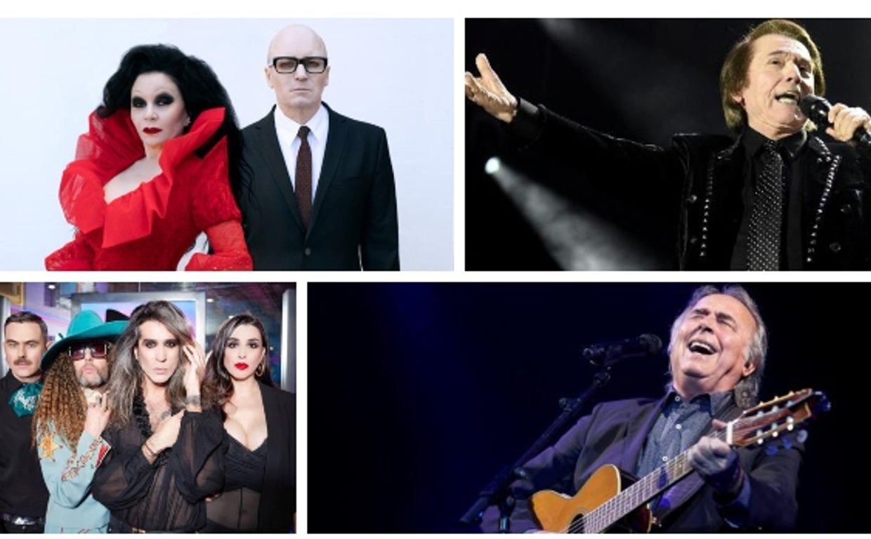 Fin de semana de conciertos: del Crazy World a Fangoria, Raphael y Serrat
