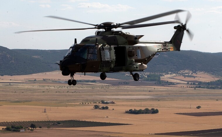 Defensa se gasta 3,5 millones en comprar ametralladoras para helicópteros