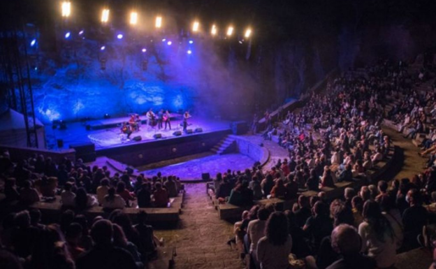 Concierto en el Teatre Grec de Barcelona