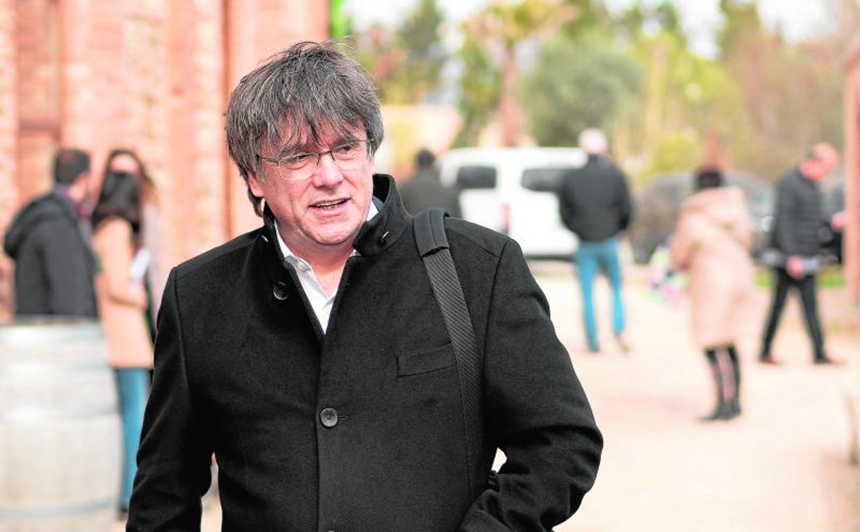 El expresidente de la Generalitat, Carles Puigdemont