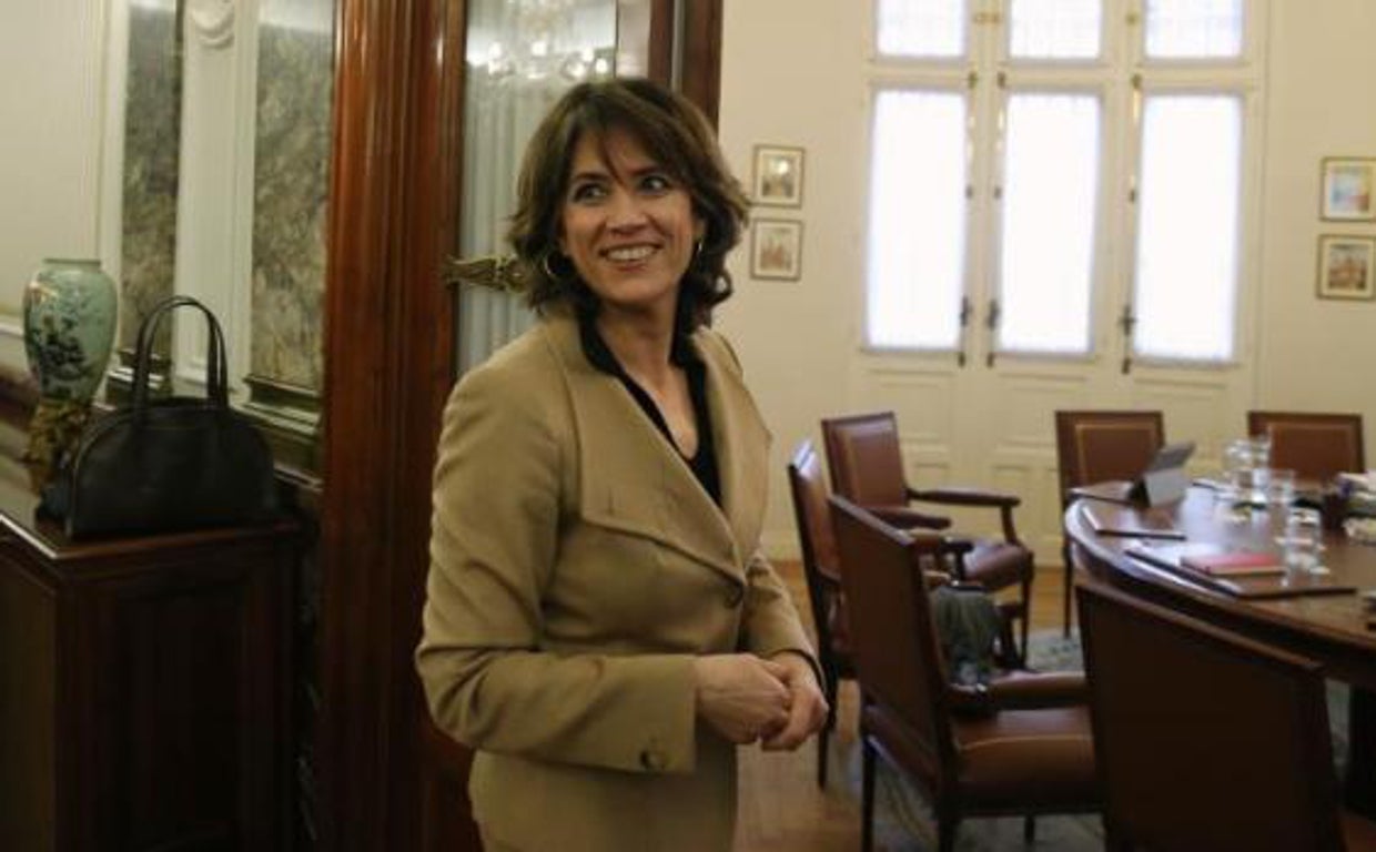 La ex fiscal general del Estado Dolores Delgado