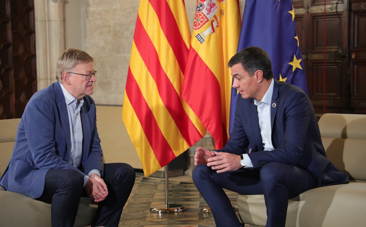 Ximo Puig pide a Pedro Sánchez que penalice a las comunidades que bajen impuestos
